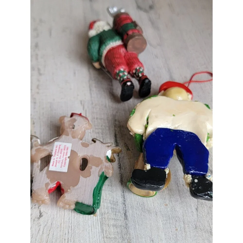 Golf santa claus bear Variety golfing club set ornament‎ Xmas